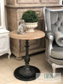 STOLIK POMOCNIK DREWNO 63 CM czarny STOLIK POMOCNIK DREWNO 63 CM czarny