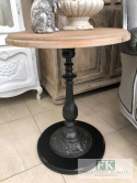 STOLIK POMOCNIK DREWNO 63 CM czarny STOLIK POMOCNIK DREWNO 63 CM czarny