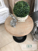 STOLIK POMOCNIK DREWNO 63 CM czarny STOLIK POMOCNIK DREWNO 63 CM czarny
