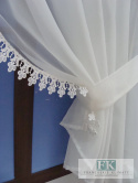FIRANA , FIRANKA WOAL GIPIURA , 500/160 , PROWANSJA , SHABBY CHIC, VINTAGE , RETRO wys 160 cm