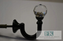 HACZYKI mini CRYSTAL CZARNY do upinania firan , zasłon HACZYKI mini CRYSTAL CZARNY do upinania firan , zasłon