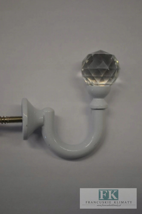 HACZYKI mini CRYSTAL BIEL do upinania firan , zasłon HACZYKI mini CRYSTAL BIEL do upinania firan , zasłon