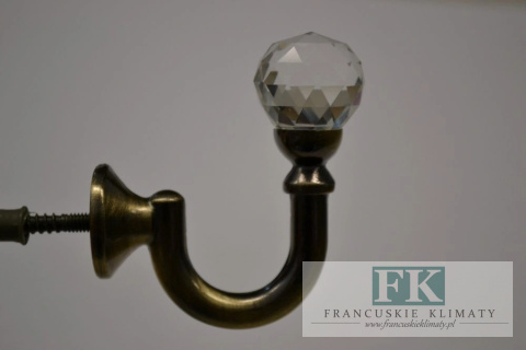 HACZYKI mini CRYSTAL ANTYK do upinania firan , zasłon HACZYKI mini CRYSTAL ANTYK do upinania firan , zasłon