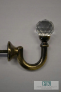 HACZYKI mini CRYSTAL ANTYK do upinania firan , zasłon HACZYKI mini CRYSTAL ANTYK do upinania firan , zasłon