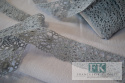 KORONKA szara 100 % bawełna 4 cm PROWANSJA , SHABBY CHIC , VINTAGE KORONKA szara 100 % bawełna 4 cm PROWANSJA , SHABBY CHIC , VINTAGE