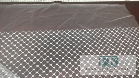 KUPON TKANINA MATERIAŁ 128x275 TIUL HAFTOWANY BIEL OKAZJA KUPON TKANINA MATERIAŁ 128x275 TIUL HAFTOWANY BIEL OKAZJA
