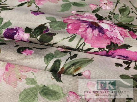 KUPON TKANINY 110 CM X 160 CM AMAT MAGNOLIA