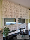 LAMBREKIN , ZAZDROSTKA FALBANY , BATYST , ETAMINA W STYLU PROWENSALSKIM , FRANCUSKIM , SHABBY
