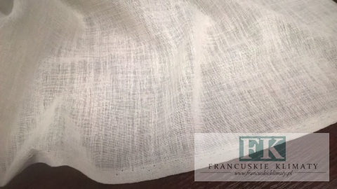 MATERIAŁ , TKANINA NATURA BEŻ GRUBY SPLOT wysokość ok 300 cm