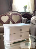 SZKATUŁA NA BIŻUTERIĘ szufladka SHABBY PROWANSJA VINTAGE
