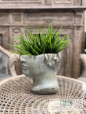 WSPANIAŁY WAZON / DONICA - OSŁONKA CERAMICZNO- BETONOWA POPIERSIE WYS 19 CM WSPANIAŁY WAZON / DONICA - OSŁONKA CERAMICZNO- BETONOWA POPIERSIE WYS 19 CM