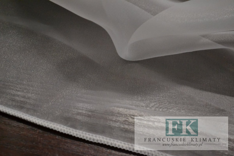 TKANINA ORGANZA matowy firana materiał BIEL 280 cm TKANINA ORGANZA matowy firana materiał BIEL 280 cm