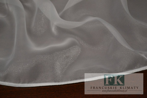 TKANINA ORGANZA matowy firana materiał BIEL 280 cm TKANINA ORGANZA matowy firana materiał BIEL 280 cm