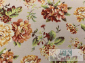 KUPON TKANINA 62 CM X115 CM HERBACIANE KWIATY OKAZJA