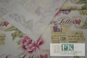 KUPON TKANINA 60 cm x 180 cm KWIATY LETTERS FIOLETOWY KUPON TKANINA 60 cm x 180 cm KWIATY LETTERS FIOLETOWY