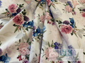 ! TKANINA Materiał ZASŁONY obrusy kwiaty szer 160 PROWANSJA