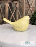 FIGURKA ŻÓŁTY PTASZEK 13 CM SHABBY VINTAGE