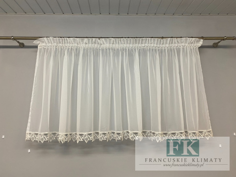 FIRANKA 330X90 WOAL LIŚCIE GIPIURA FRANCJA PROWANSJA