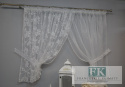 FIRANA FIRANKA KLEOPATRA , 450/160 , ORGANZA FLOK , PROWANSJA , SHABBY