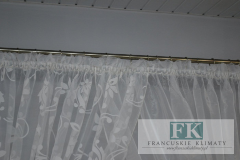 FIRANA FIRANKA KLEOPATRA , 450/160 , ORGANZA FLOK , PROWANSJA , SHABBY