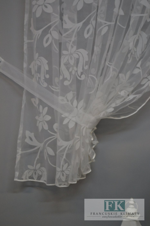 FIRANA FIRANKA KLEOPATRA , 450/160 , ORGANZA FLOK , PROWANSJA , SHABBY