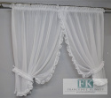 FIRANA ROMA PROWANSJA , SHABBY , VINTAGE , BATYST FALBANA