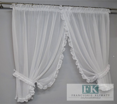 FIRANA ROMA PROWANSJA , SHABBY , VINTAGE , BATYST FALBANA