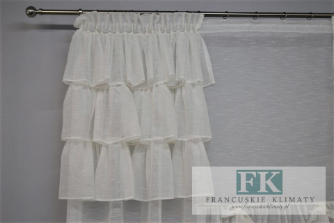 KPL ANABELLA , FIRANA FIRANY FALBANY ROLETKA PANEL W STYLU FRANCUSKIM, , SHABBY , VINTAGE KPL ANABELLA , FIRANA FIRANY FALBANY ROLETKA PANEL W STYLU FRANCUSKIM, , SHABBY , VINTAGE