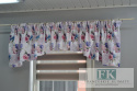 LAMBREKIN ŁUK KWIATY 300/50 PROWANSJA RETRO , SHABBY