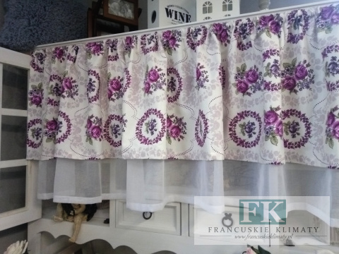 LAMBREKIN zazdrostka batyst kwiaty 250/60 PROWANSJA