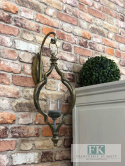METALOWY LAMPION WISZĄCY 52 cm W KOLORZE ZŁOTYM W STYLU PROWANSALSKIM, FRANCUSKIM, SHABBY METALOWY LAMPION WISZĄCY 52 cm W KOLORZE ZŁOTYM W STYLU PROWANSALSKIM, FRANCUSKIM, SHABBY