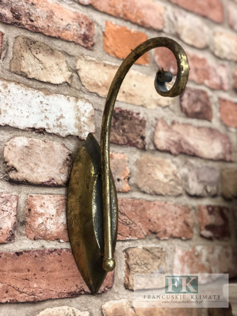 METALOWY LAMPION WISZĄCY 52 cm W KOLORZE ZŁOTYM W STYLU PROWANSALSKIM, FRANCUSKIM, SHABBY METALOWY LAMPION WISZĄCY 52 cm W KOLORZE ZŁOTYM W STYLU PROWANSALSKIM, FRANCUSKIM, SHABBY