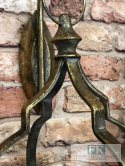 METALOWY LAMPION WISZĄCY 52 cm W KOLORZE ZŁOTYM W STYLU PROWANSALSKIM, FRANCUSKIM, SHABBY METALOWY LAMPION WISZĄCY 52 cm W KOLORZE ZŁOTYM W STYLU PROWANSALSKIM, FRANCUSKIM, SHABBY