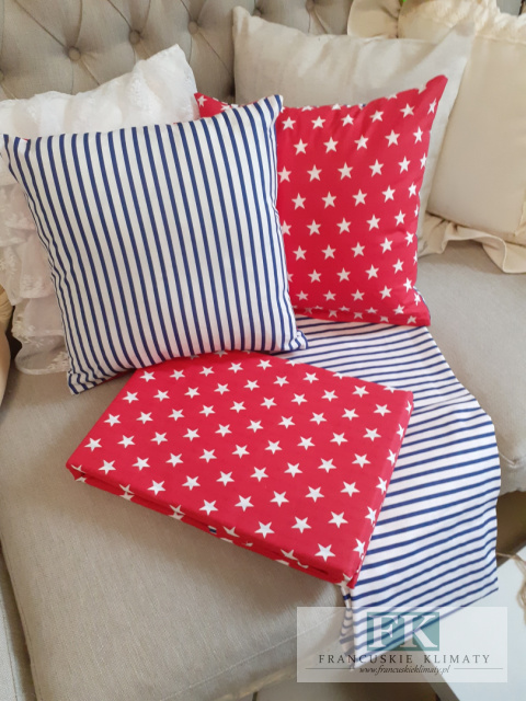 POŚCIEL 5 elementów ! 100 % bawełna PASKI GWIAZDKI 160X 200