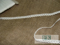PROWANSJA! KORONKA 100 % BAWEŁNA krem biel 1 cm PROWANSJA! KORONKA 100 % BAWEŁNA krem biel 1 cm