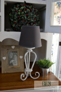 PRZEPIĘKNA LAMPA NOCNA WYS 41 CM W STYLU GLAMOUR RETRO LOFT PRZEPIĘKNA LAMPA NOCNA WYS 41 CM W STYLU GLAMOUR RETRO LOFT