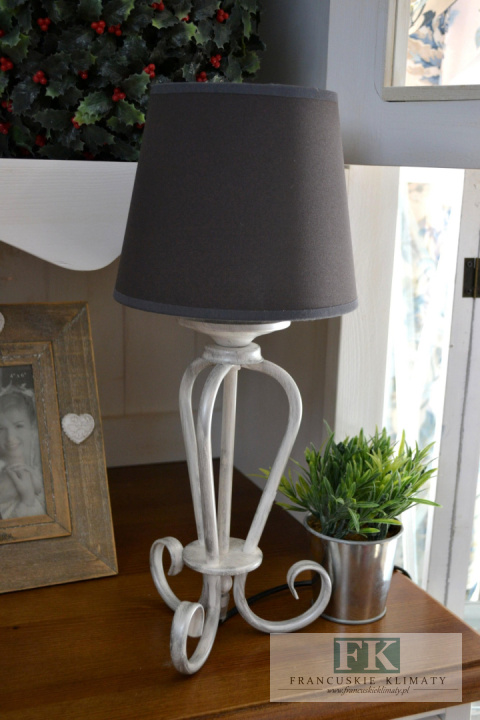 PRZEPIĘKNA LAMPA NOCNA WYS 41 CM W STYLU GLAMOUR RETRO LOFT PRZEPIĘKNA LAMPA NOCNA WYS 41 CM W STYLU GLAMOUR RETRO LOFT
