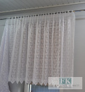 ZAZDROSTKA WITRAŻ ŻAKARD KWIATY 120 cm PROWANSJA ZAZDROSTKA WITRAŻ ŻAKARD KWIATY 120 cm PROWANSJA