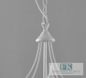 ŻYRANDOL lampa "LOARA " BIAŁA 7 RAMIENNA BIAŁY sHABBY prowansja ŻYRANDOL lampa "LOARA " BIAŁA 7 RAMIENNA BIAŁY sHABBY prowansja