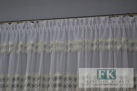 FIRANA ŻORŻETA GIPIIURA 400/130 , PROWANSJA , SHABBY CHIC