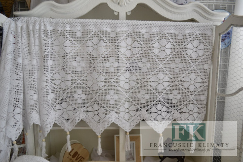 METRAŻ ZAZDROSTKA w metrażu , babcine robótki BAWEŁNA wys 60 cm