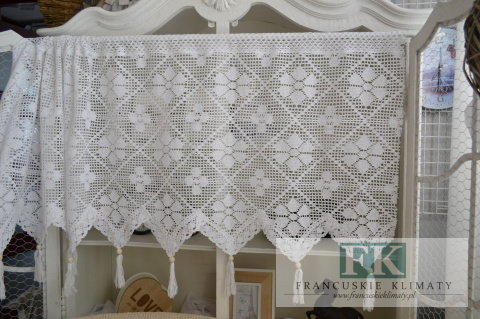 METRAŻ ZAZDROSTKA w metrażu , babcine robótki BAWEŁNA wys 60 cm