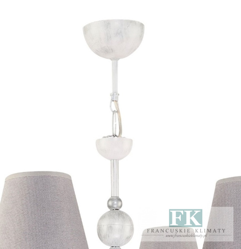 ŻYRANDOL lampa "CASSANDRA " 6 RAMIENNA sHABBY prowansja ŻYRANDOL lampa "CASSANDRA " 6 RAMIENNA sHABBY prowansja
