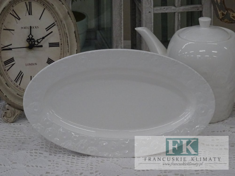 KOLEKCJA RUBELLA PÓŁMISEK dł. 29 cm styl francuski, shabby, vintage