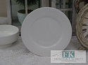 KOLEKCJA WHITE DROP TELERZ DESEROWY śr. 21 cm cmstyl francuski, shabby, vintage