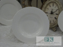 KOLEKCJA WHITE DROP TELERZ GŁĘBOKI śr. 22 cm cmstyl francuski, shabby, vintage