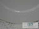 KOLEKCJA WHITE DROP TELERZ PŁASKI śr. 26 cm cmstyl francuski, shabby, vintage