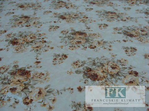 TKANINA ZASŁONOWA OBRUSOWA SZER 140 CM BAWEŁNA MJP OLIWKA