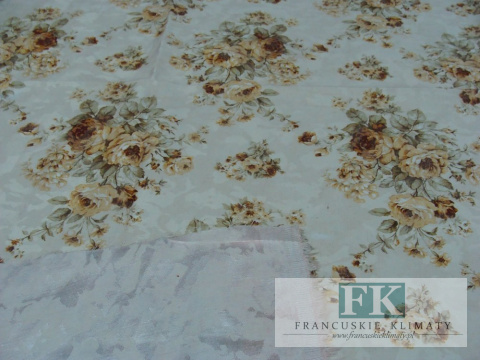 TKANINA ZASŁONOWA OBRUSOWA SZER 140 CM BAWEŁNA MJP OLIWKA