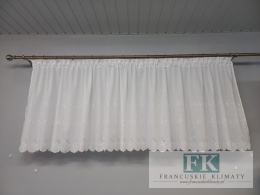 FIRANA , ZAZDROSTKA BAWEŁNA HAFTOWANA 325/85, , PROWANSJA SHABBY CHIC , VINTAGE